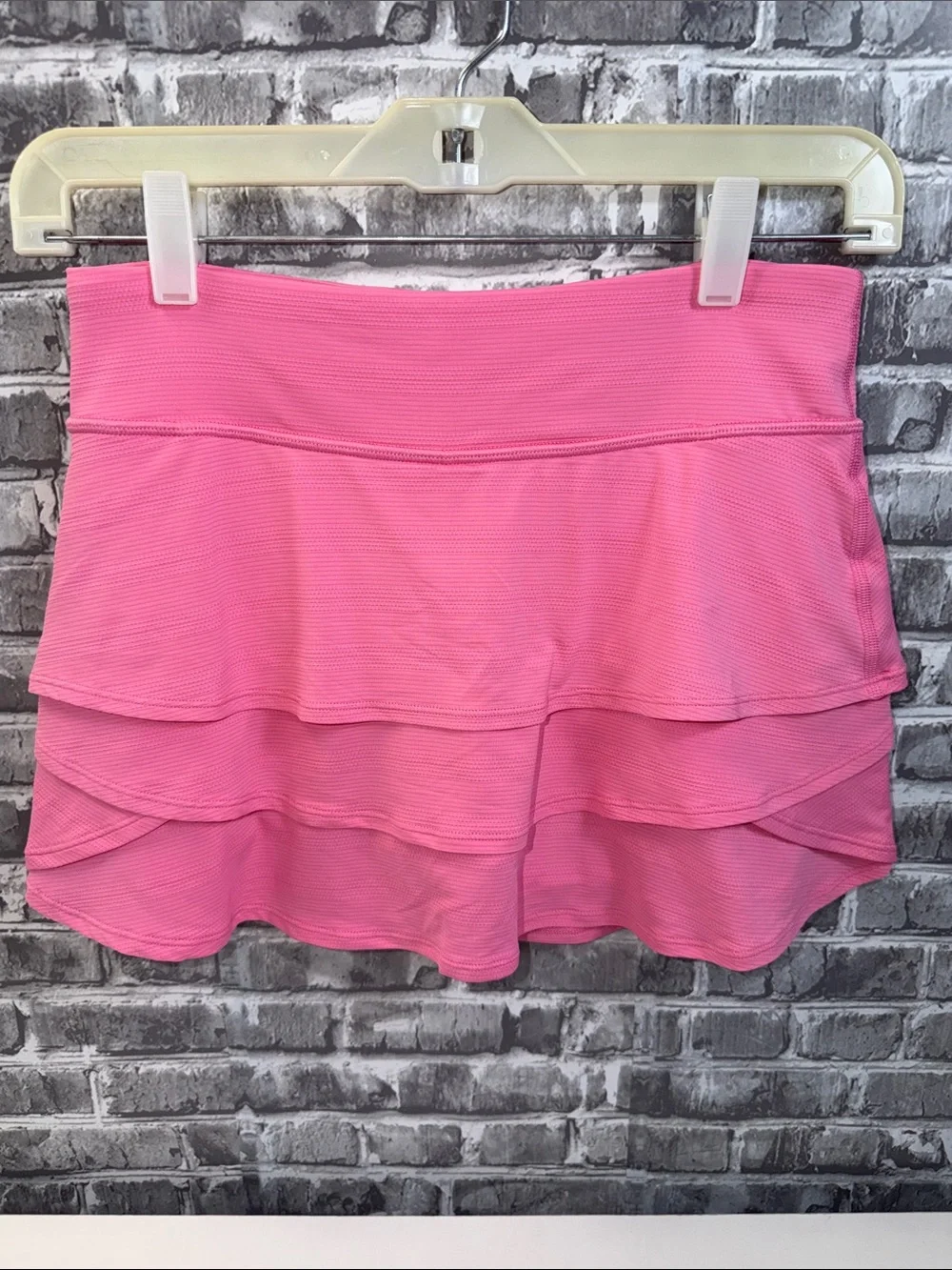 Athleta Girl Pink Layered Skort